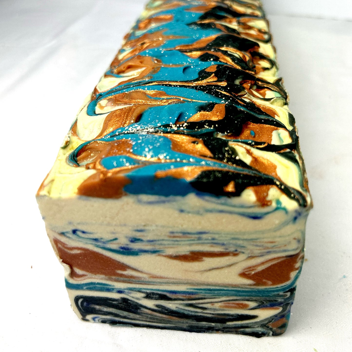 Mahogany & Teakwood Fresh 100% Fresh Raw Goat Milk Soap