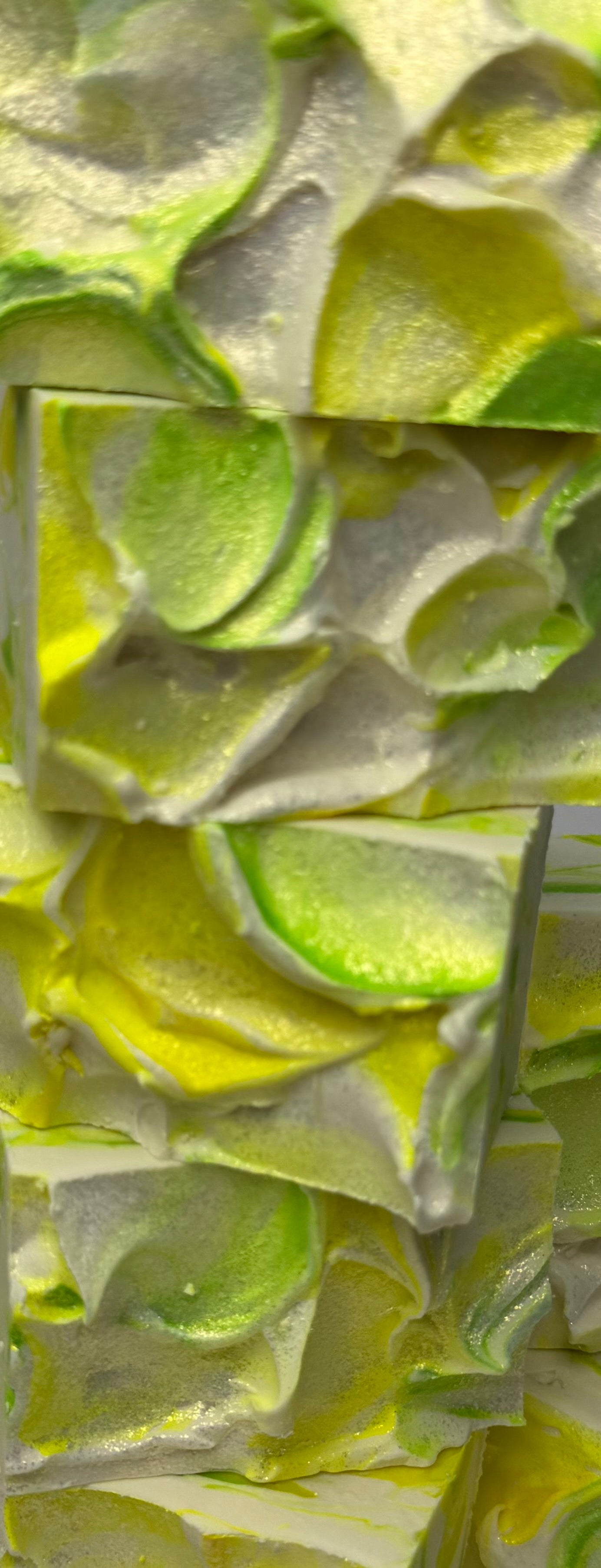 Coconut Milk Seafoam Soap "Honeysuckle"