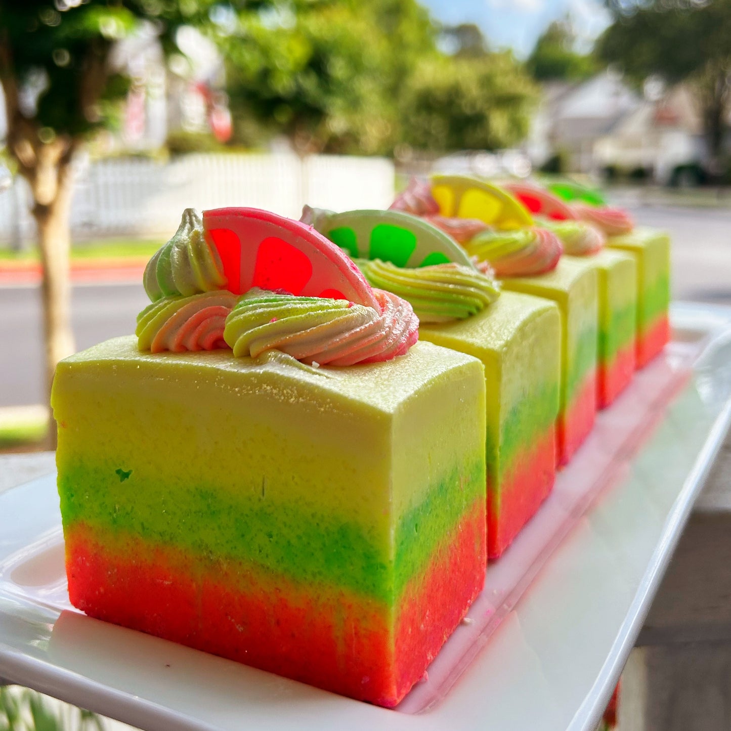 Citrus Sorbet Colossal Salt Spa Bar - (Four Essential Oils) - Seasonal