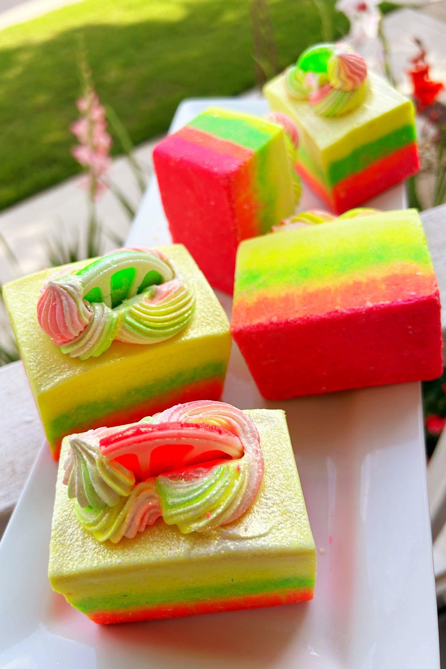 Citrus Sorbet Colossal Salt Spa Bar - (Four Essential Oils) - Seasonal