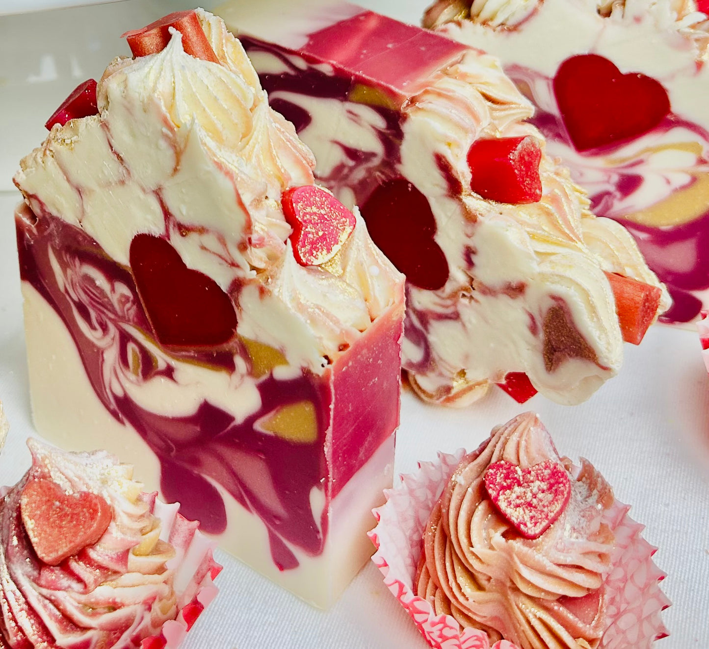 Loving Spell Gift Set - Fresh Raw Goat Milk Soap - Body Butter & Sugar Scrub