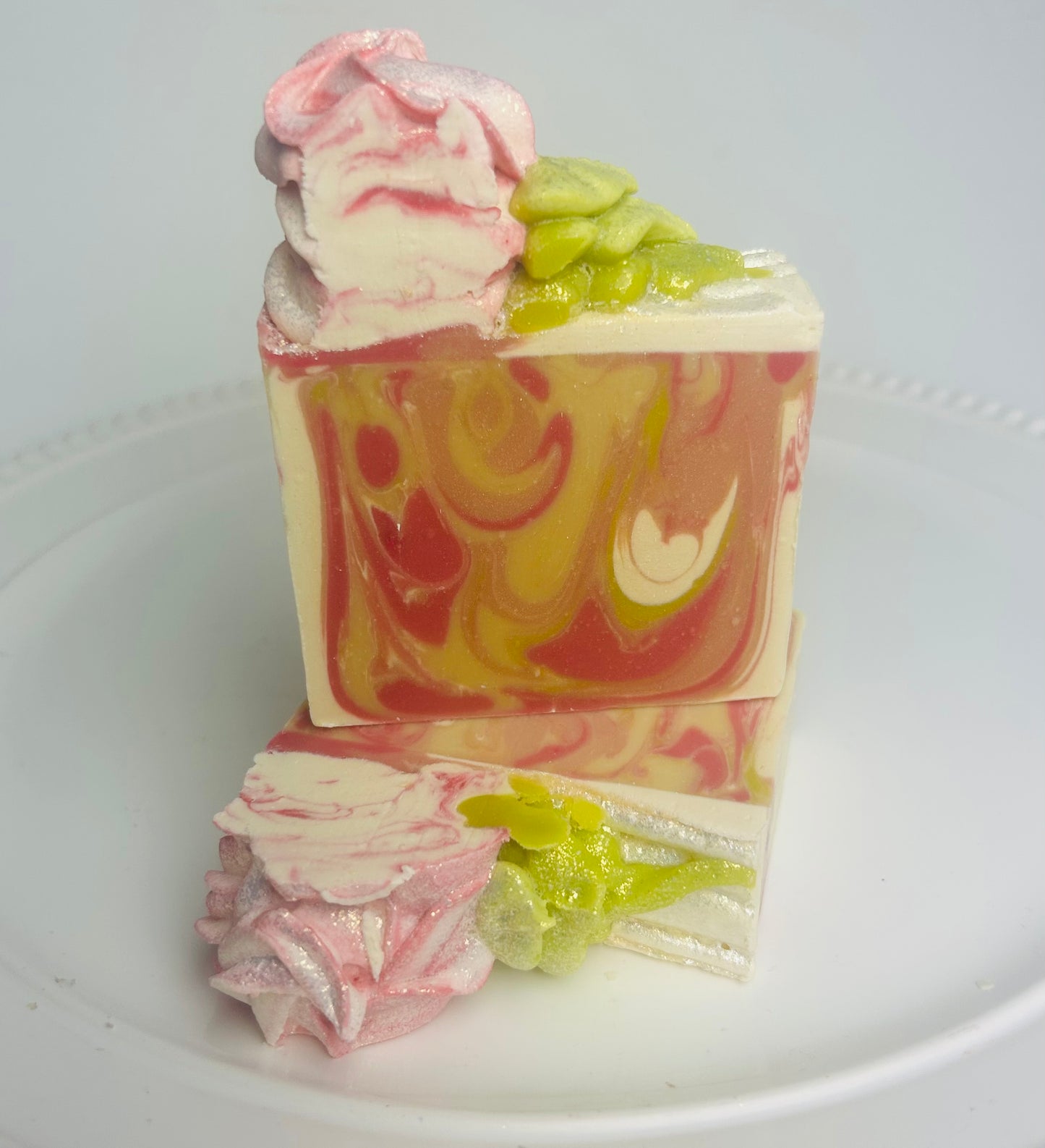"Rose Quartz" 24Kt. Goat Milk Soap - Spring