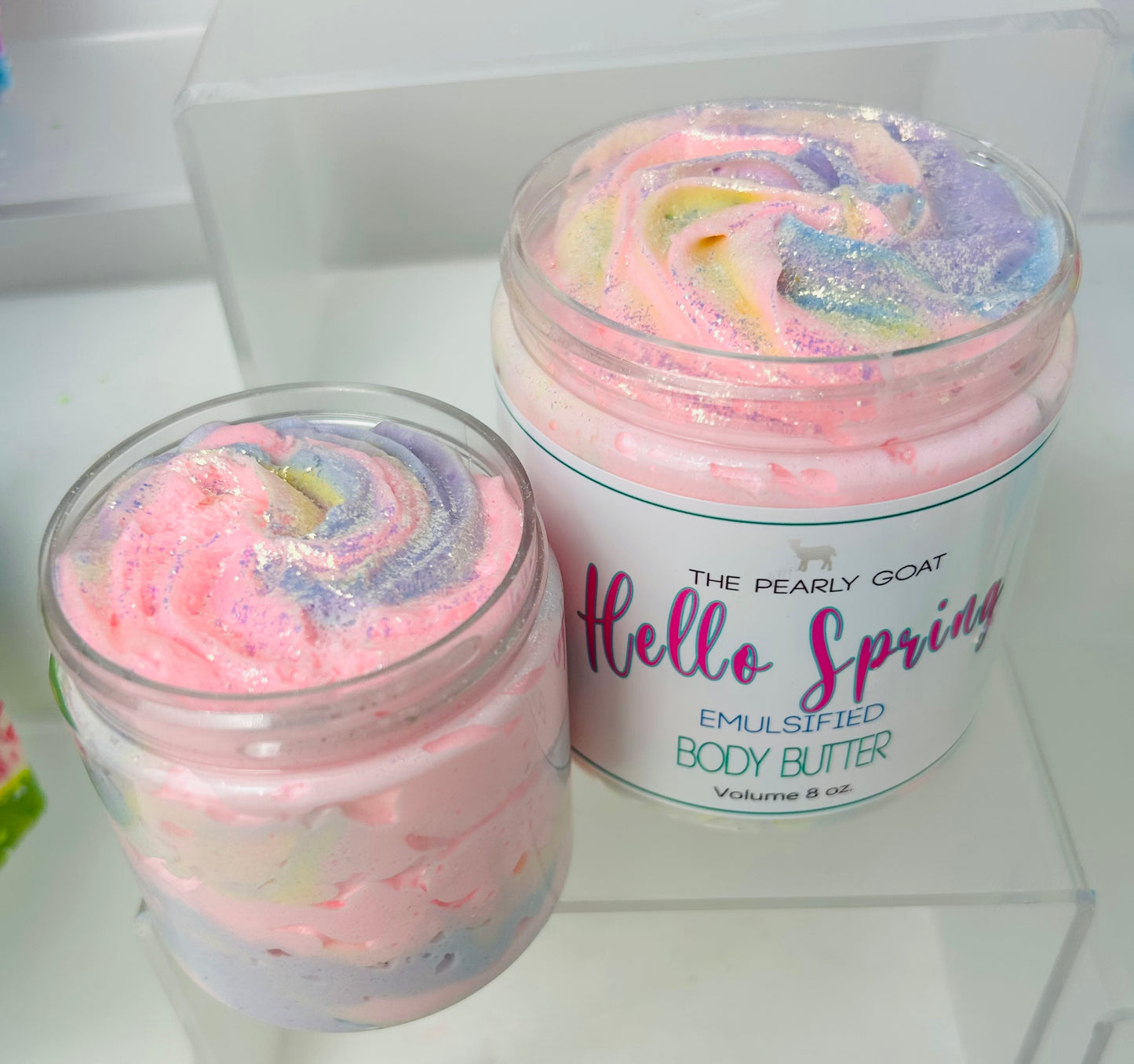 Hello Spring, Emulsified Body Butter I carry this year-round with different names!