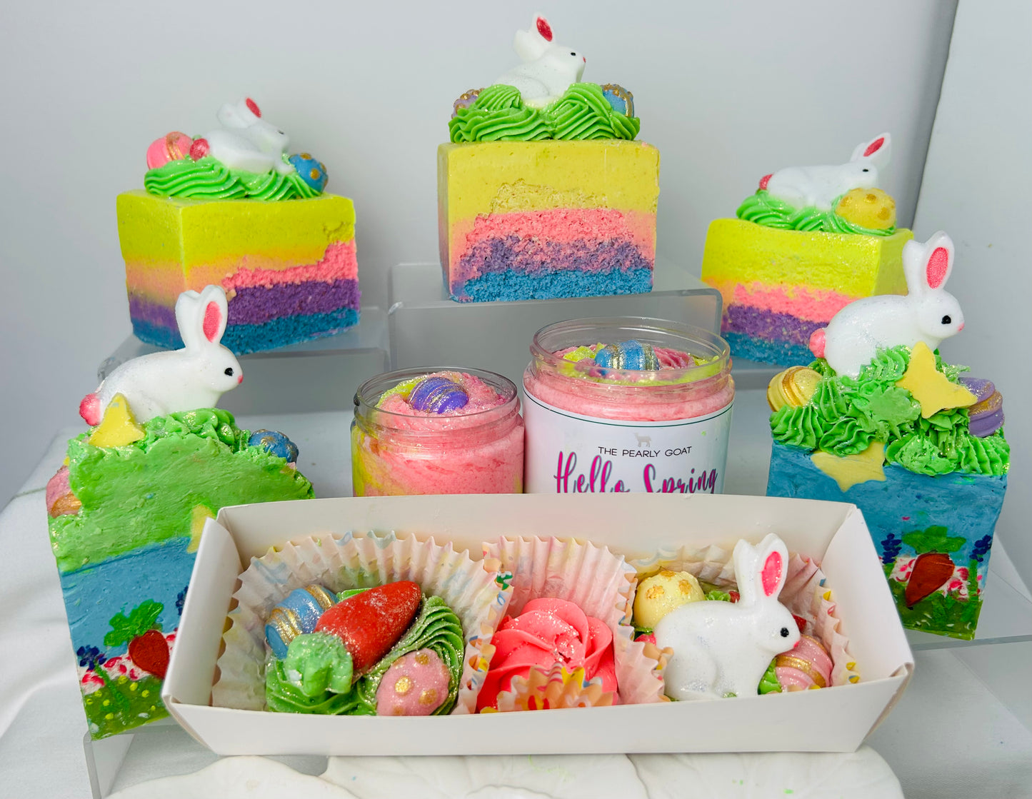 Easter "Cotton Patch" Coconut Cream Colossal Salt Bars & Gift Sets