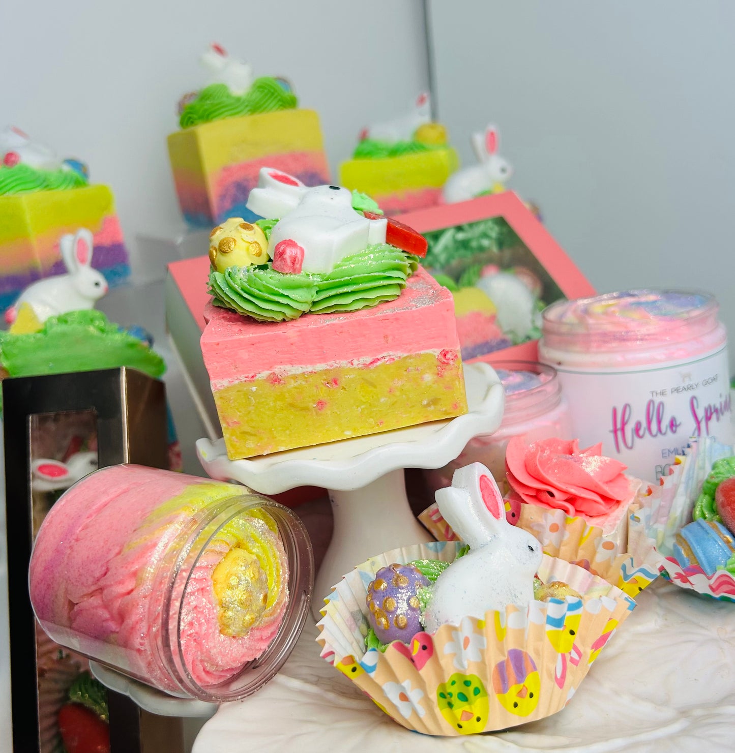 Easter Hello Spring Whipped Foaming Sugar Scrub