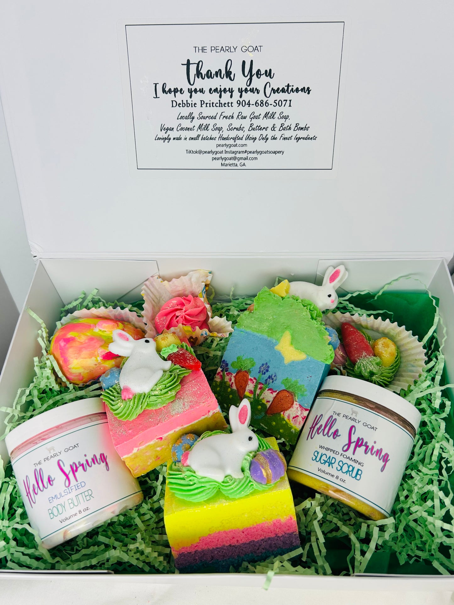 Easter Hello Spring Whipped Foaming Sugar Scrub