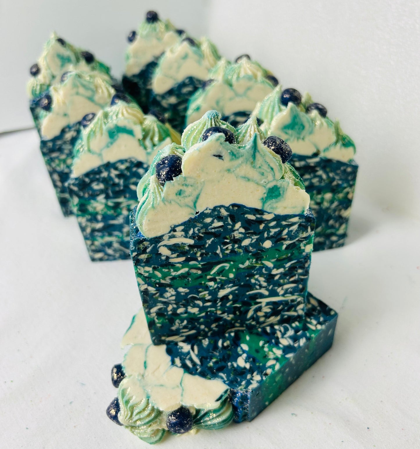 Grass Fed Beef Tallow & Goat Milk - Blueberry and Thyme Soap - Pre Order Release Date 9/31/25