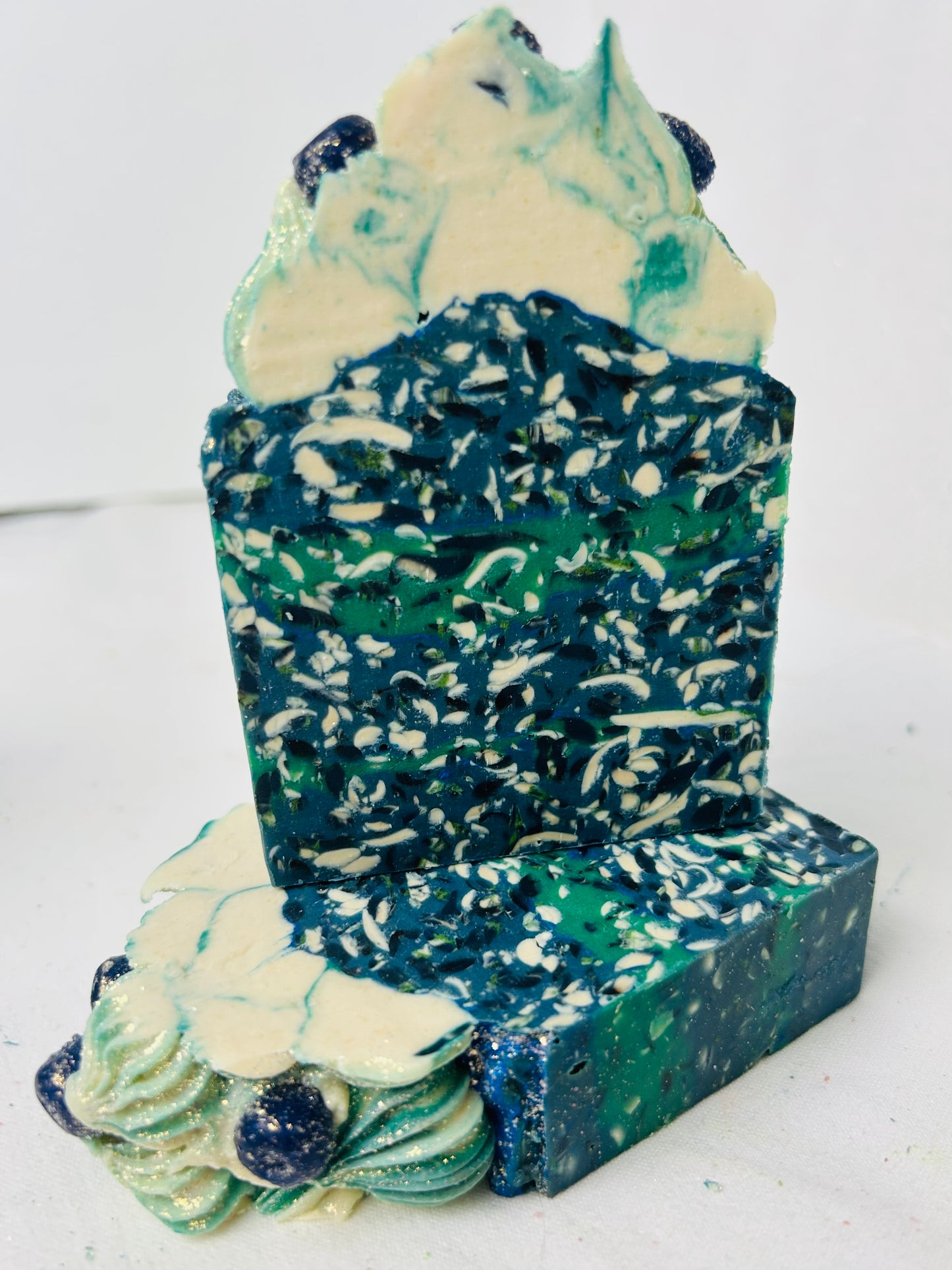Grass Fed Beef Tallow & Goat Milk - Blueberry and Thyme Soap - Pre Order Release Date 9/31/25