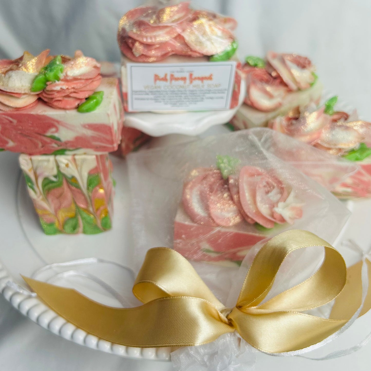 Vegan Coconut Milk Pink Peony Bar