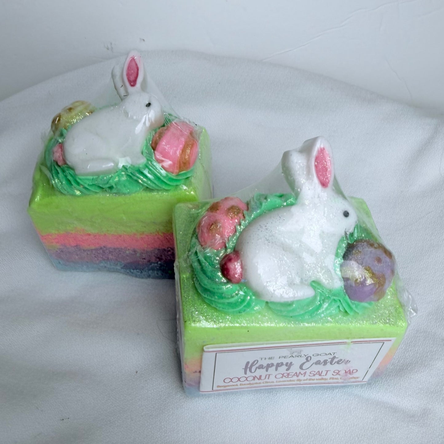 Easter "Cotton Patch "Hello Spring" Coconut Milk Salt Bar
