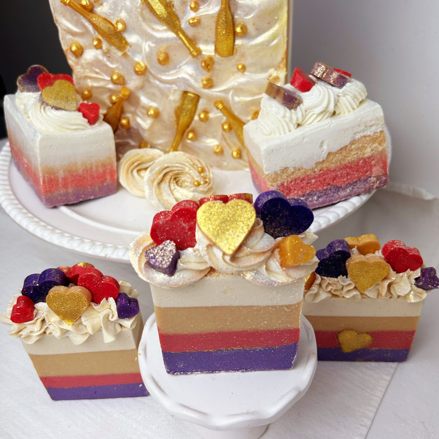 "Love Knots" Colossal Coconut Milk Salt Soap