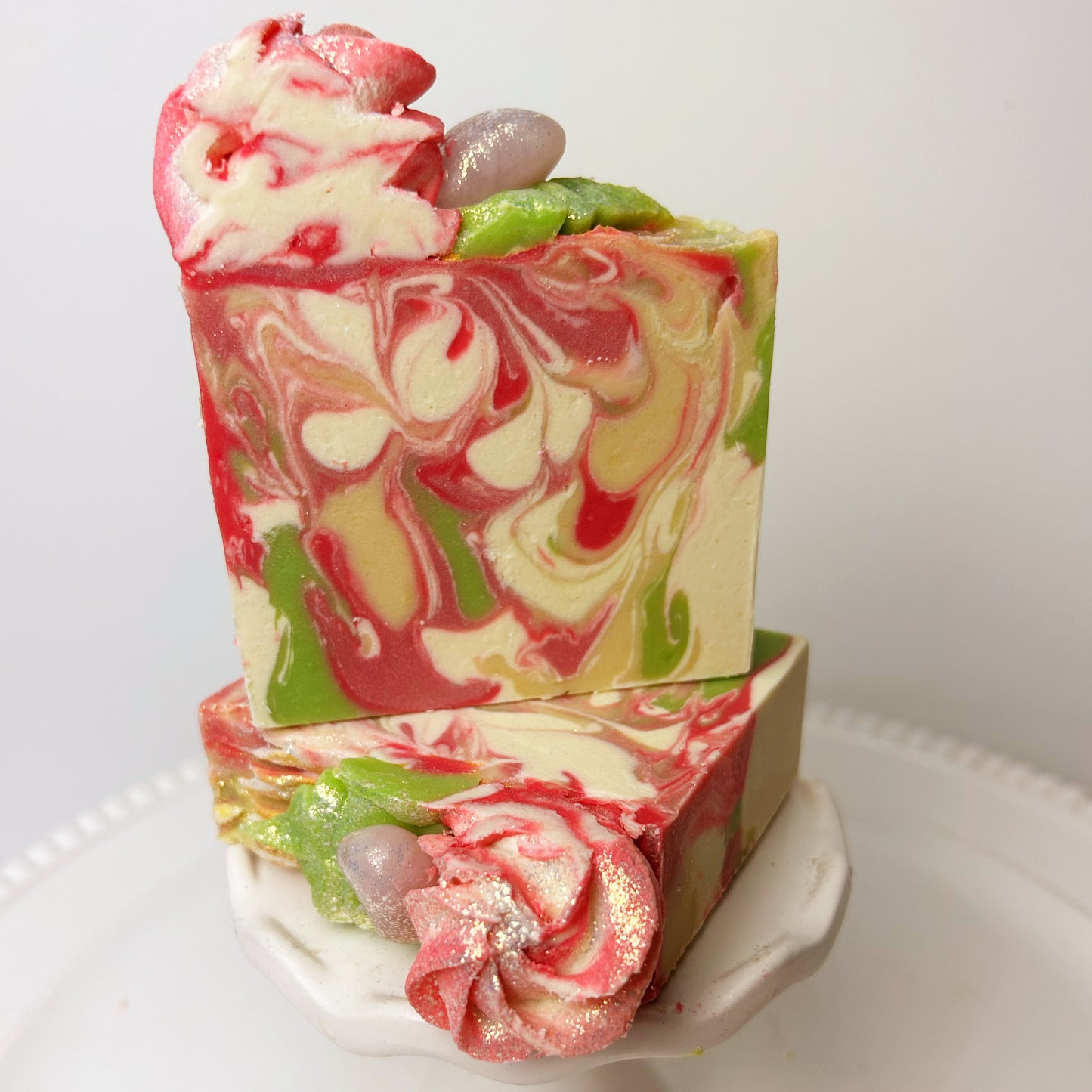 "Rose Quartz" 24Kt. Goat Milk Soap - Spring
