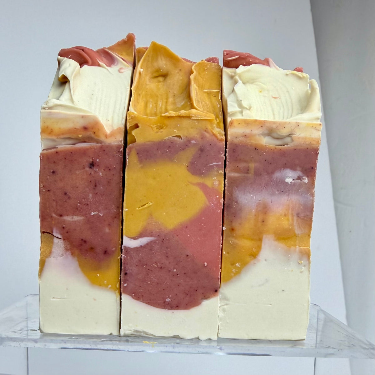 Natural Bergamot - Ruby Grapefruit Avocado Vegan Coconut Milk Clay Enriched Soap