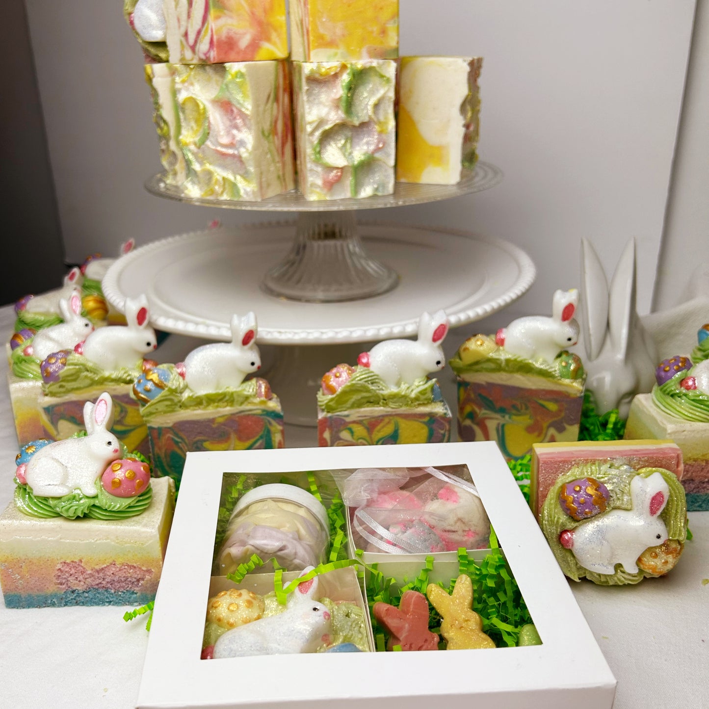 Coconut Cream Soap "Hello Spring" - "Seafoam Soap"