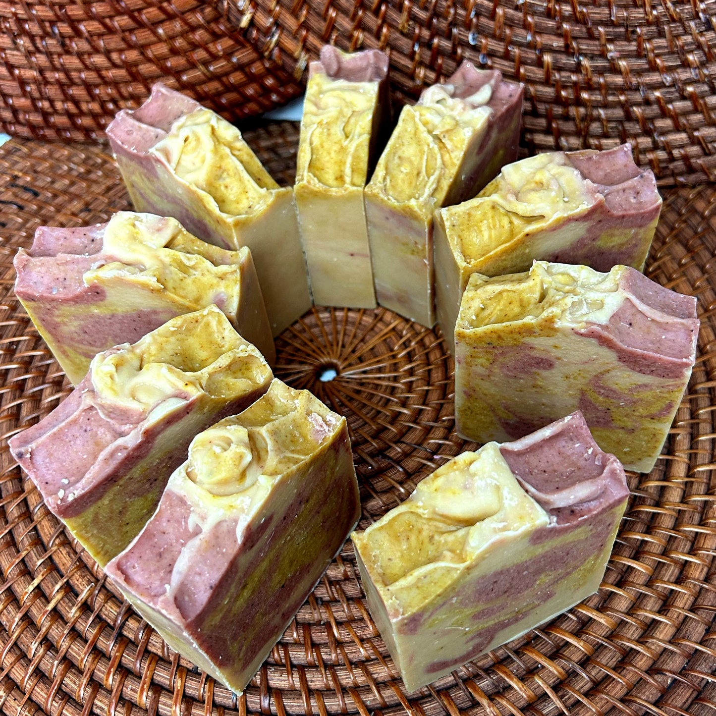 Bergamot & Ruby Grapefruit Fresh Raw Goat Milk Avocado Soap