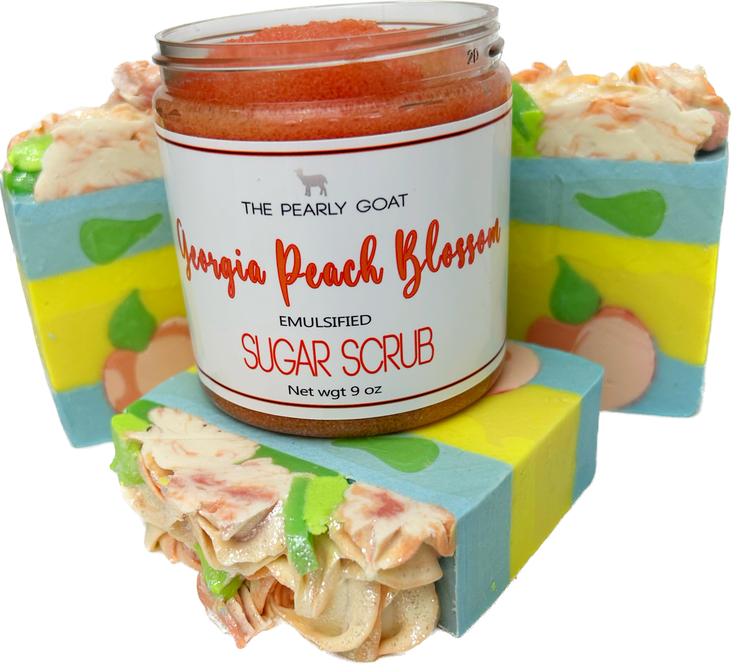 Georgia Peach Blossom Emulsified Sugar Scrub