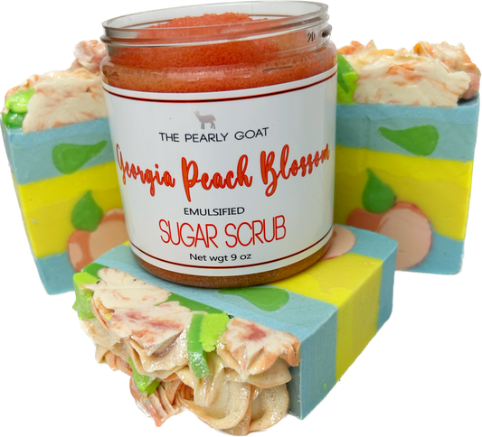 Georgia Peach Blossom Emulsified Sugar Scrub