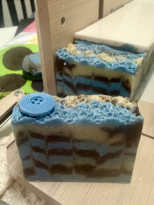 "Cashmere Sweater" Fresh Raw Goat Milk Avocado Recipe Soap
