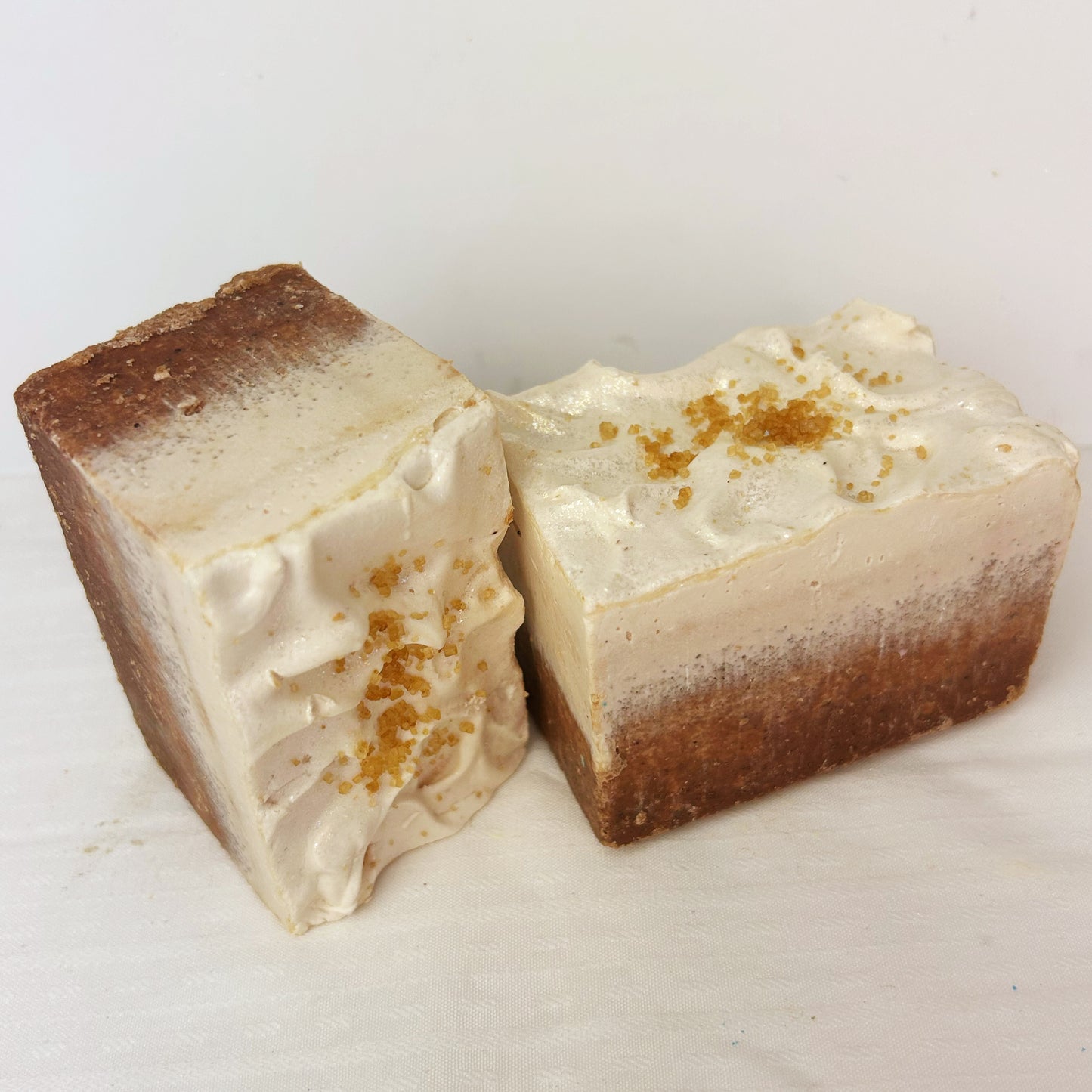 "Cafe au Lait" Espresso & Coffee Shop Vegan Coconut Milk Salt Soap - Holiday