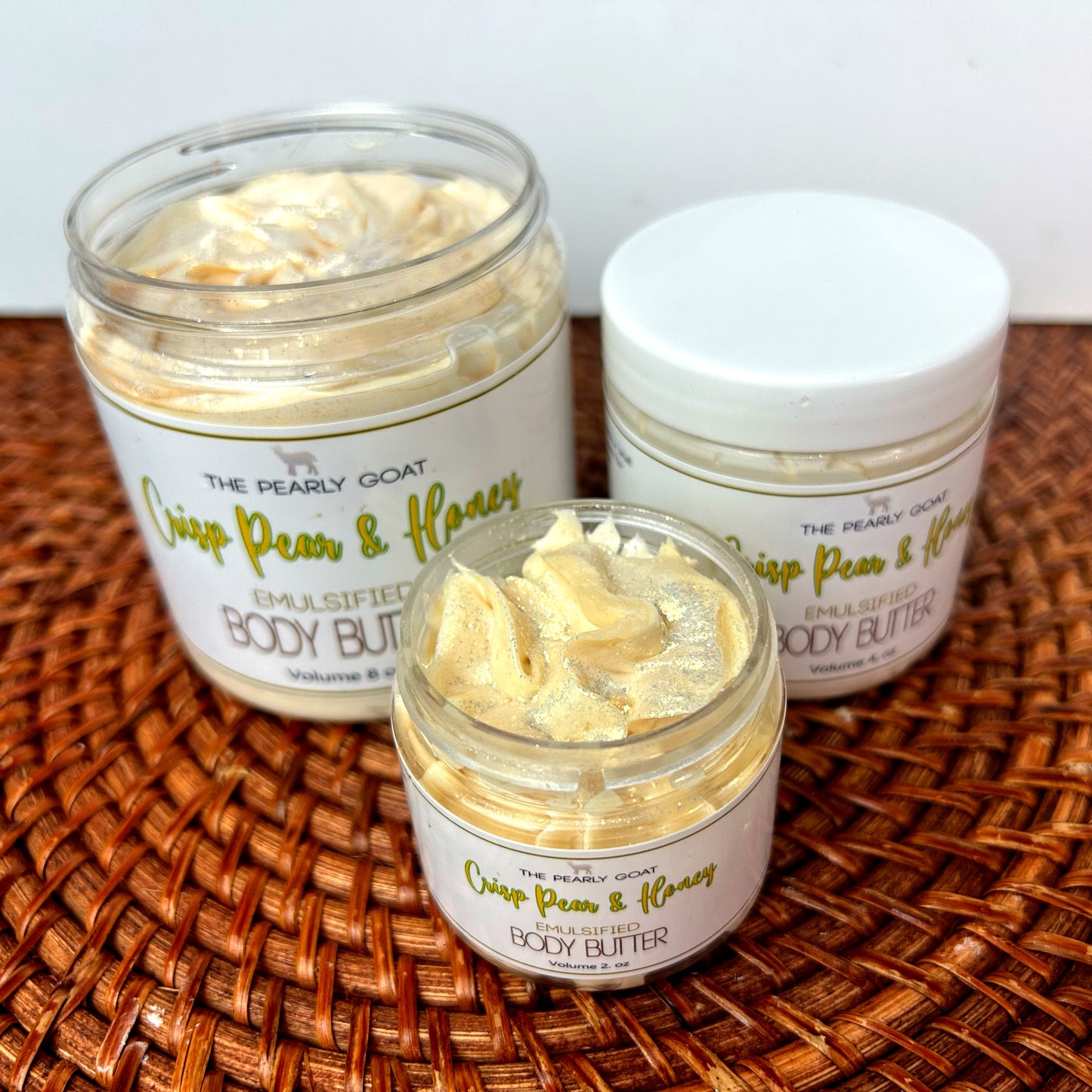 Crisp Anjou Pear & Honey Emulsified Body Butter