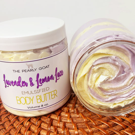 Lavender and Lemon Emulsified Body Butter