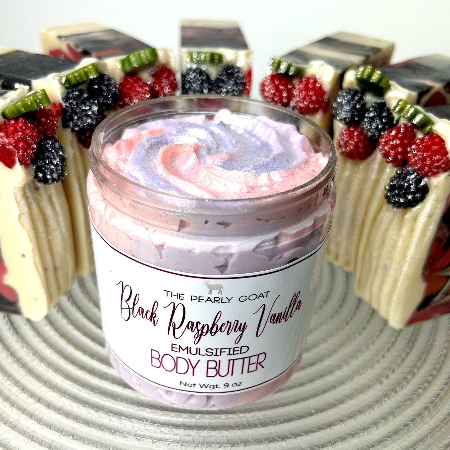 Black Raspberry Vanilla Emulsified Body Butter