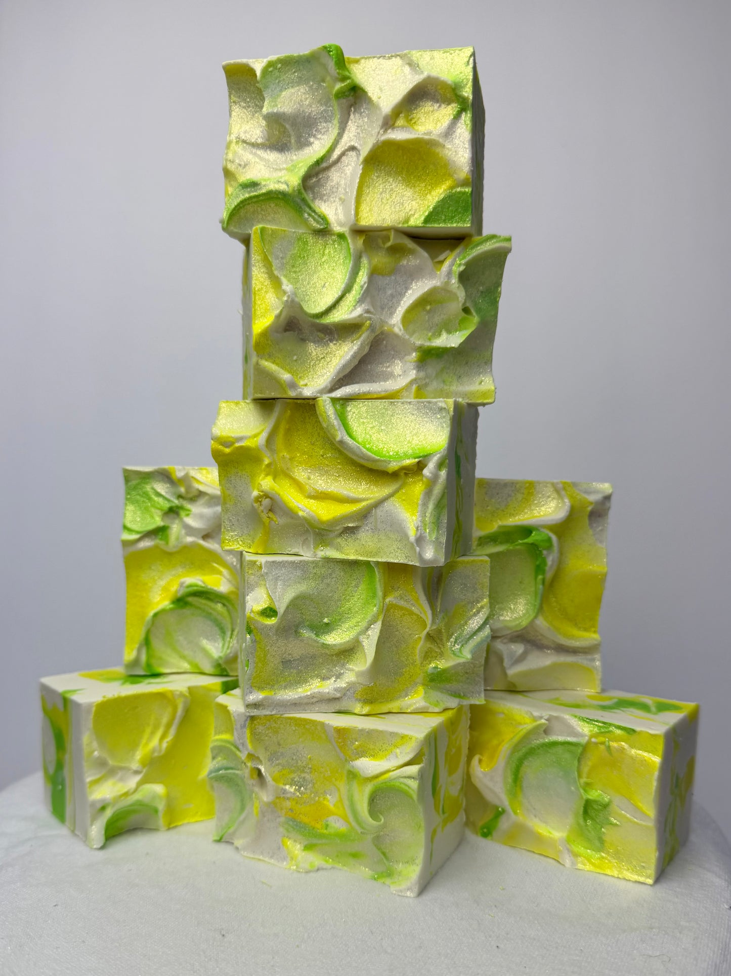 Coconut Milk Seafoam Soap "Honeysuckle"