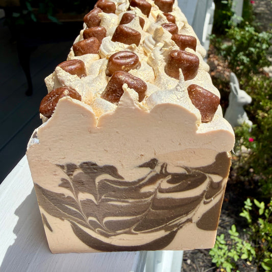 "Cafe au Lait" Espresso & Coffee Shop Coconut Milk Soap (Pre-Order Release Date 9/9/2026)