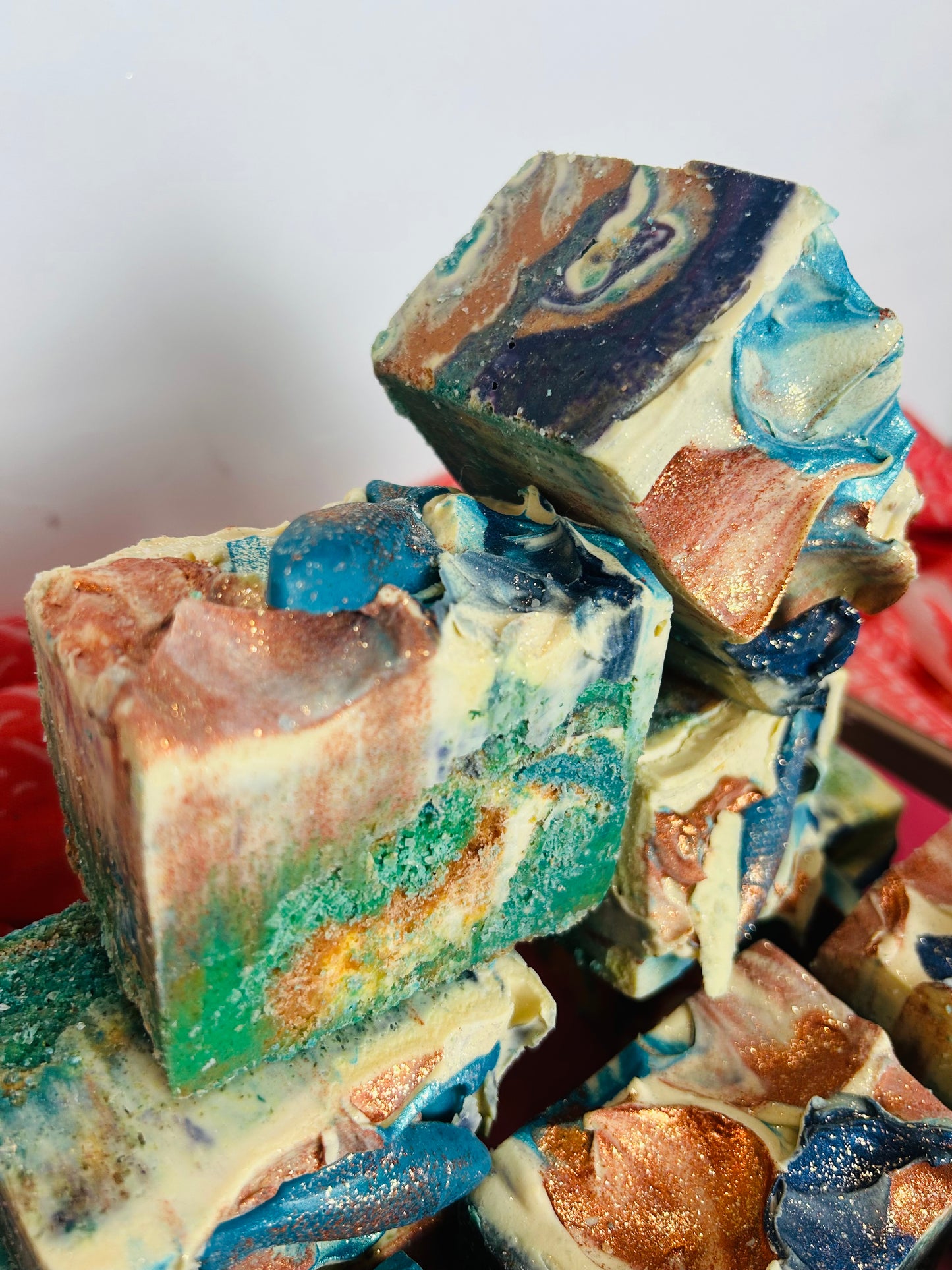 Mahogany & Teakwood Vegan Coconut Milk Salt Soap