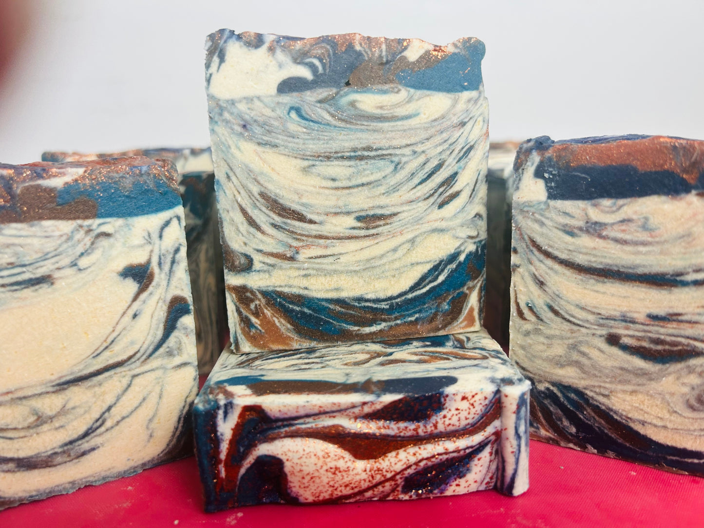 Mahogany & Teakwood Fresh 100% Fresh Raw Goat Milk Soap