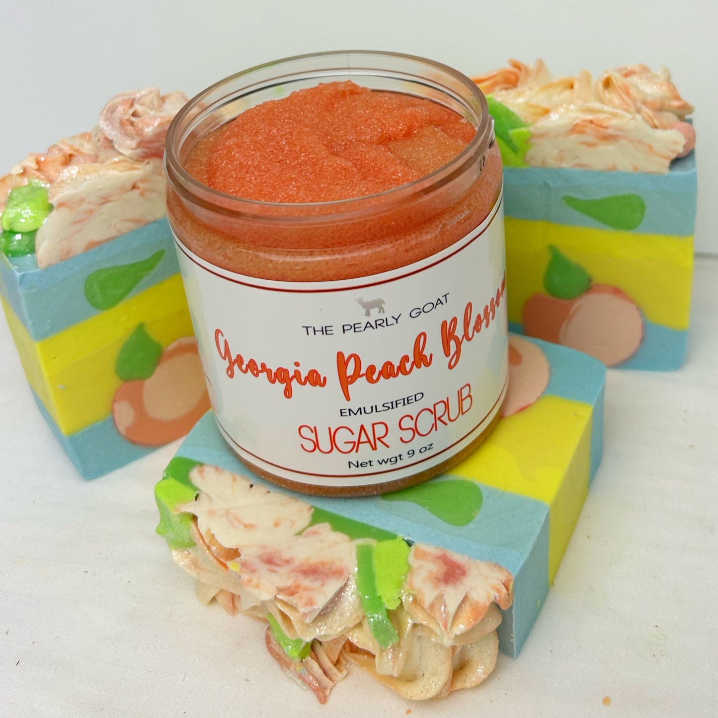 Georgia Peach Blossom Emulsified Sugar Scrub