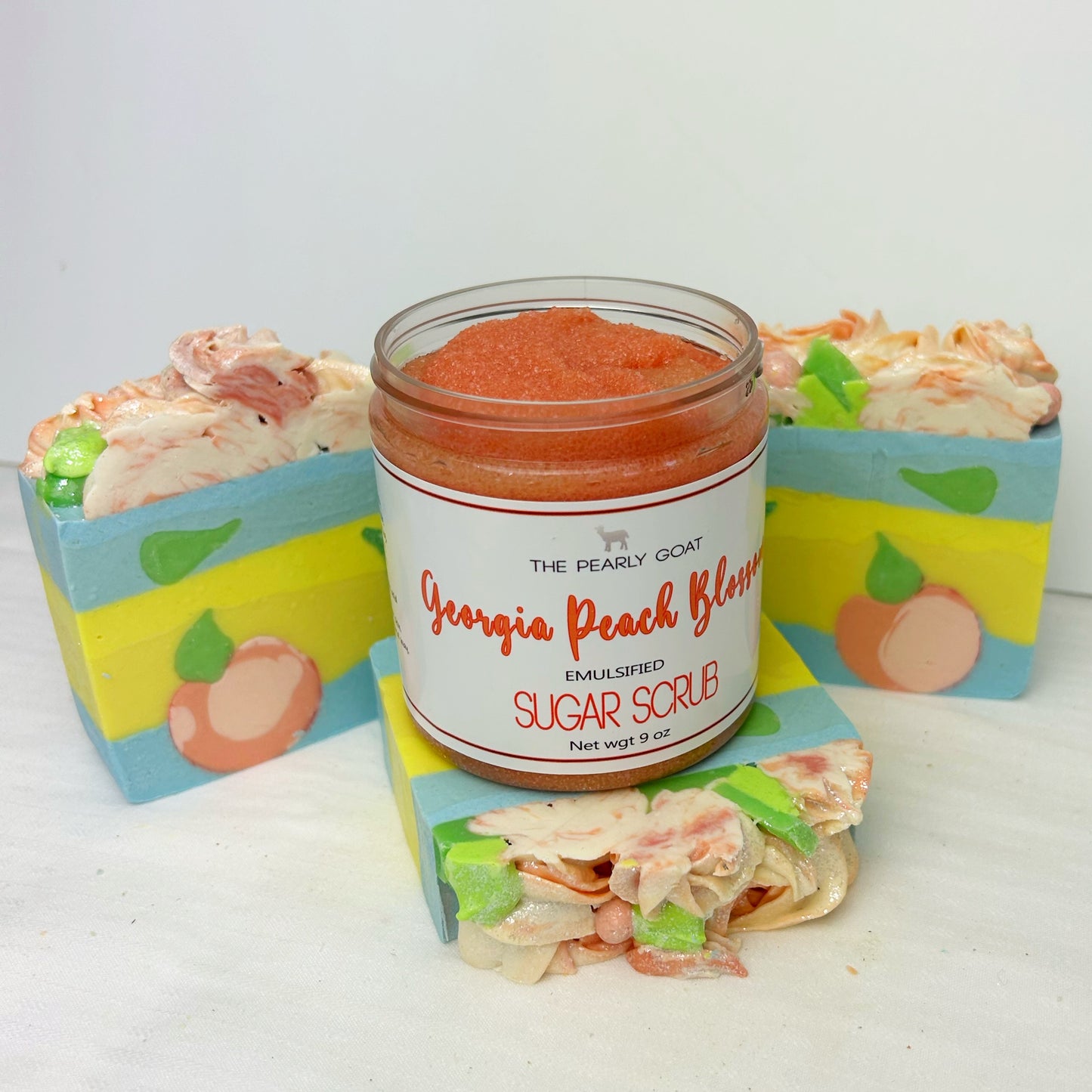 Georgia Peach Blossom Emulsified Sugar Scrub