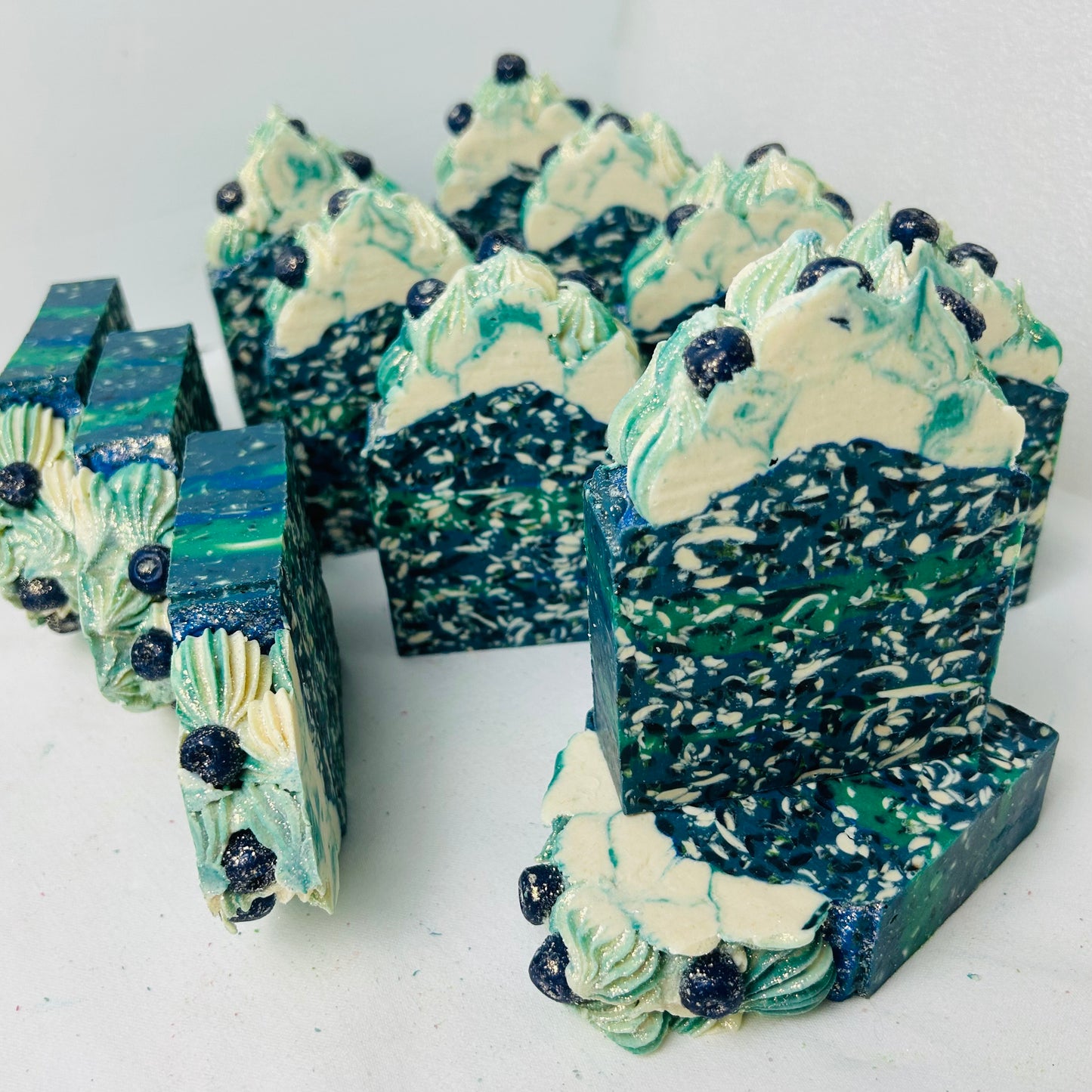 Grass Fed Beef Tallow & Goat Milk  - Blueberry and Thyme Soap - Pre Order Release Date 9/31/25