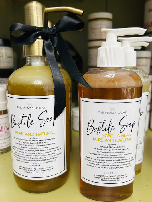 All Natural Organic Bastille Liquid Soap