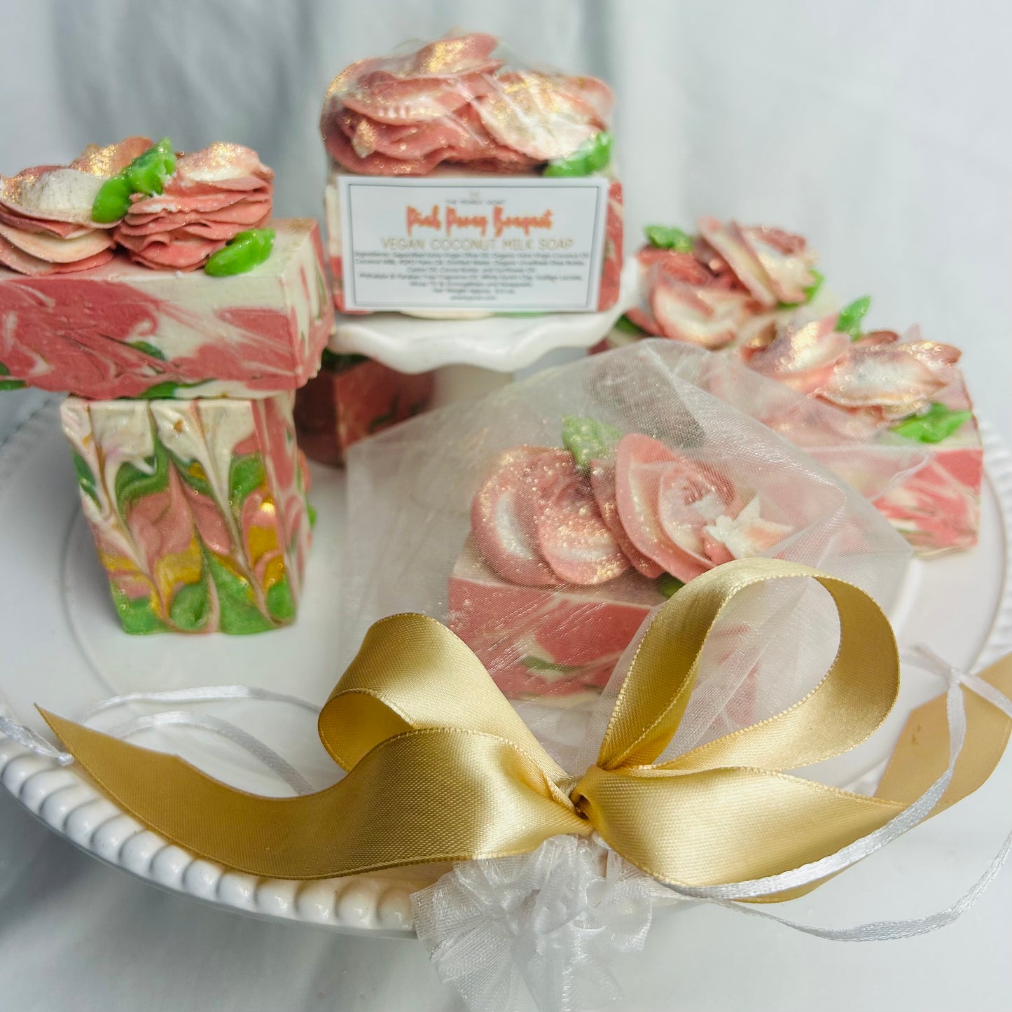 Vegan Coconut Milk Pink Peony Bar