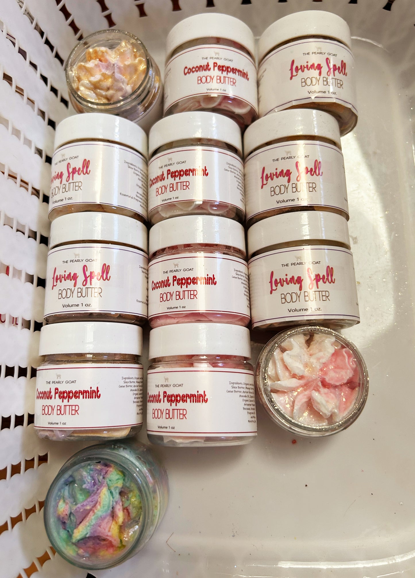 Peppermint & Coconut Cream Traditional Body Butter