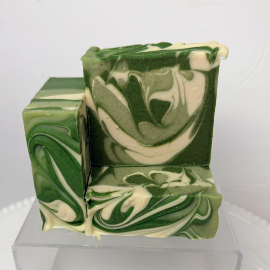 Matcha Avocado Vegan Coconut Milk Soap - Rosemary & Peppermint _Pre Order Release Date 3/16/26