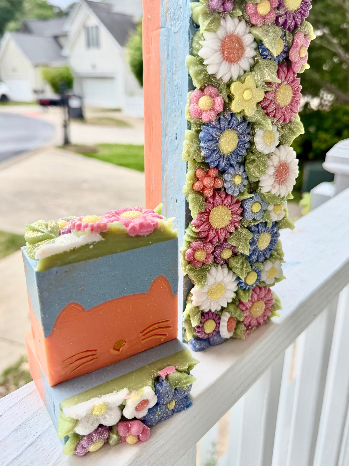 Miss Kitty "Sweet Pea"  Buttermilk & Kiefer Milk Soap