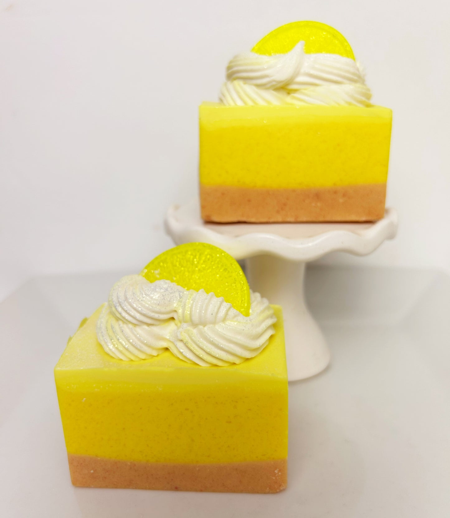 Lemon Bar Vegan Coconut Milk New Size Salt Soap