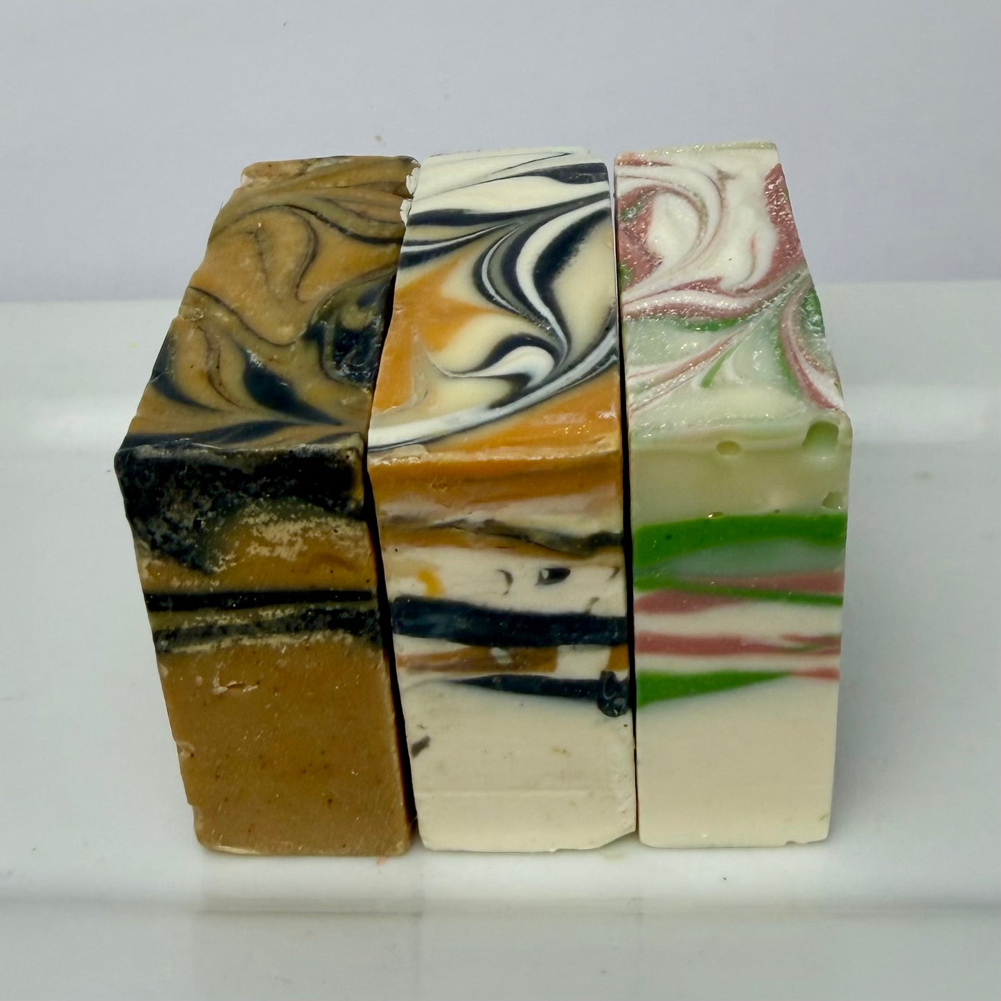 Organic Coconut Milk "Soleseife" Salt Brine Soap Group "Black Tea & Bergamot" "Sea Salt & Lilly" & Fragrance Free"