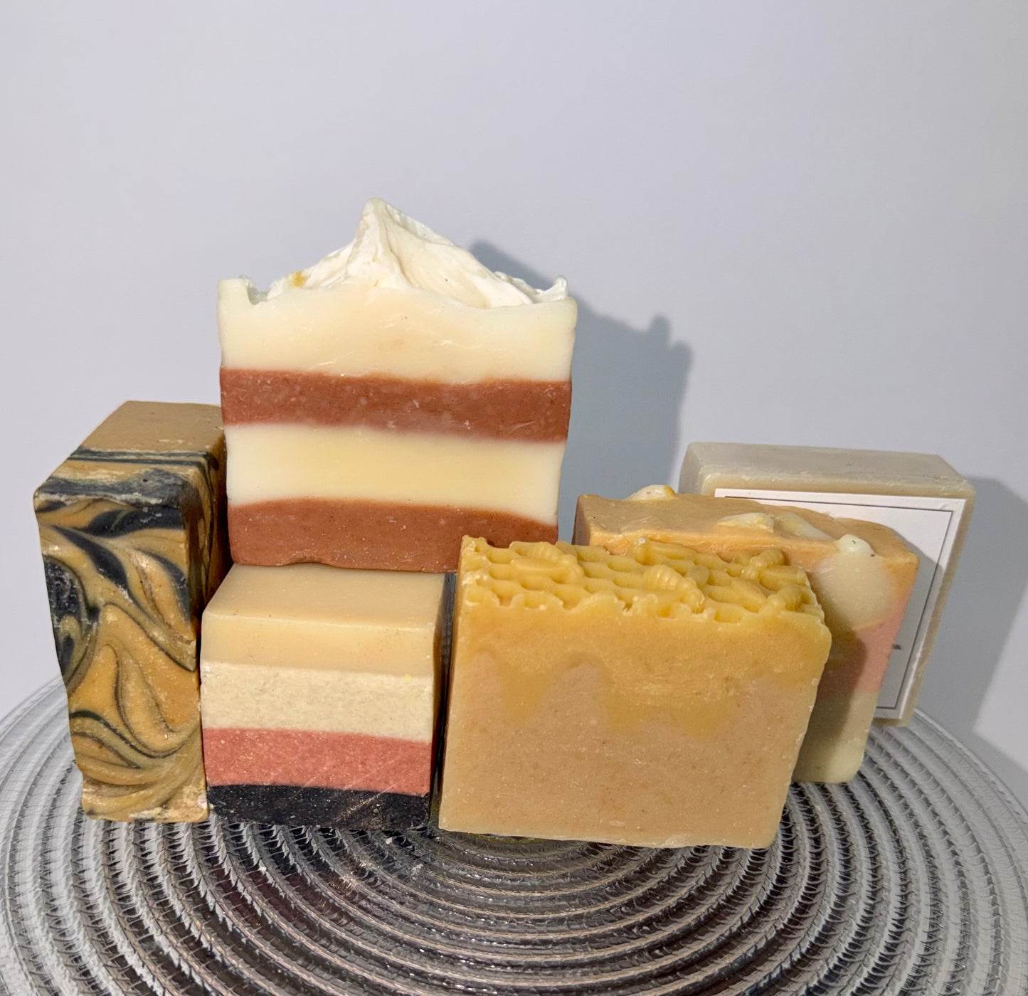 Oatmeal Fresh Raw Goat Milk and Organic Raw Honey Soap - All Natural & Fragrance FREE -