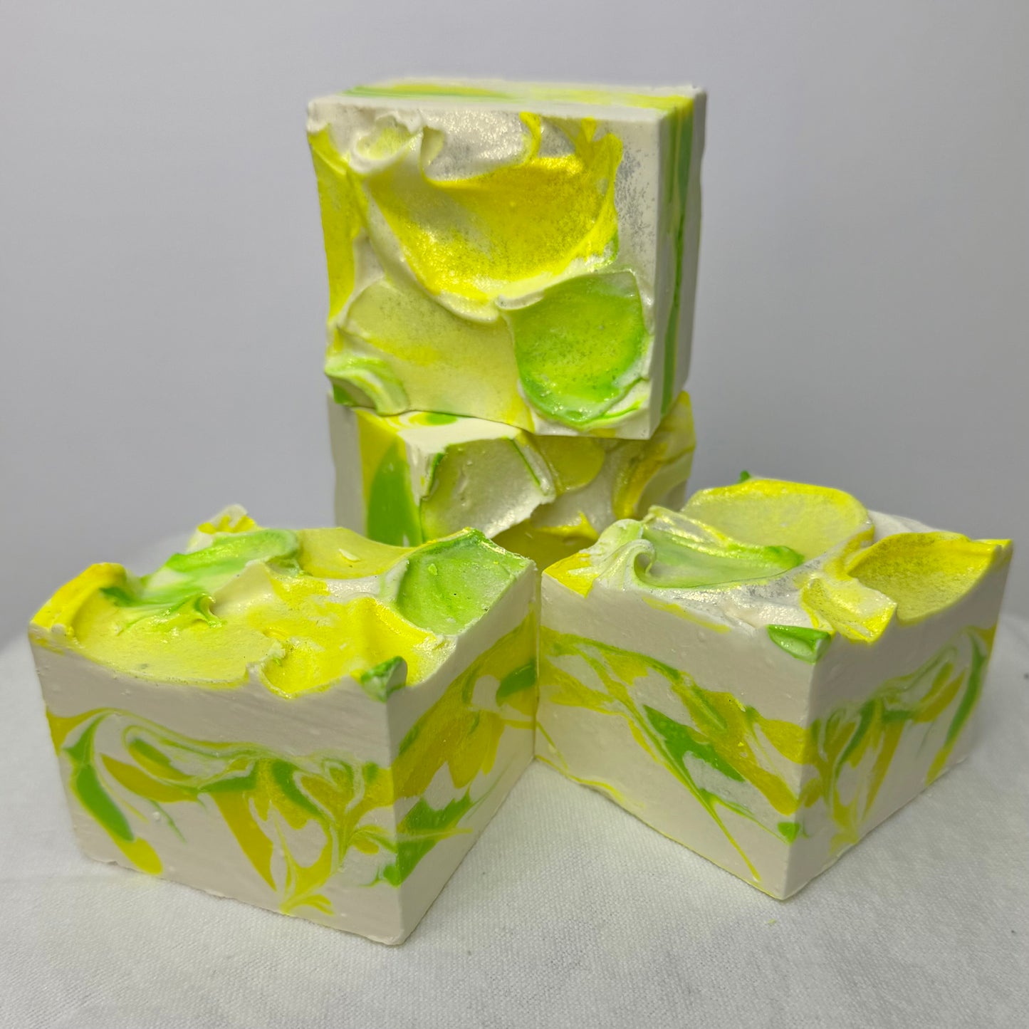 Coconut Milk Seafoam Soap "Honeysuckle"