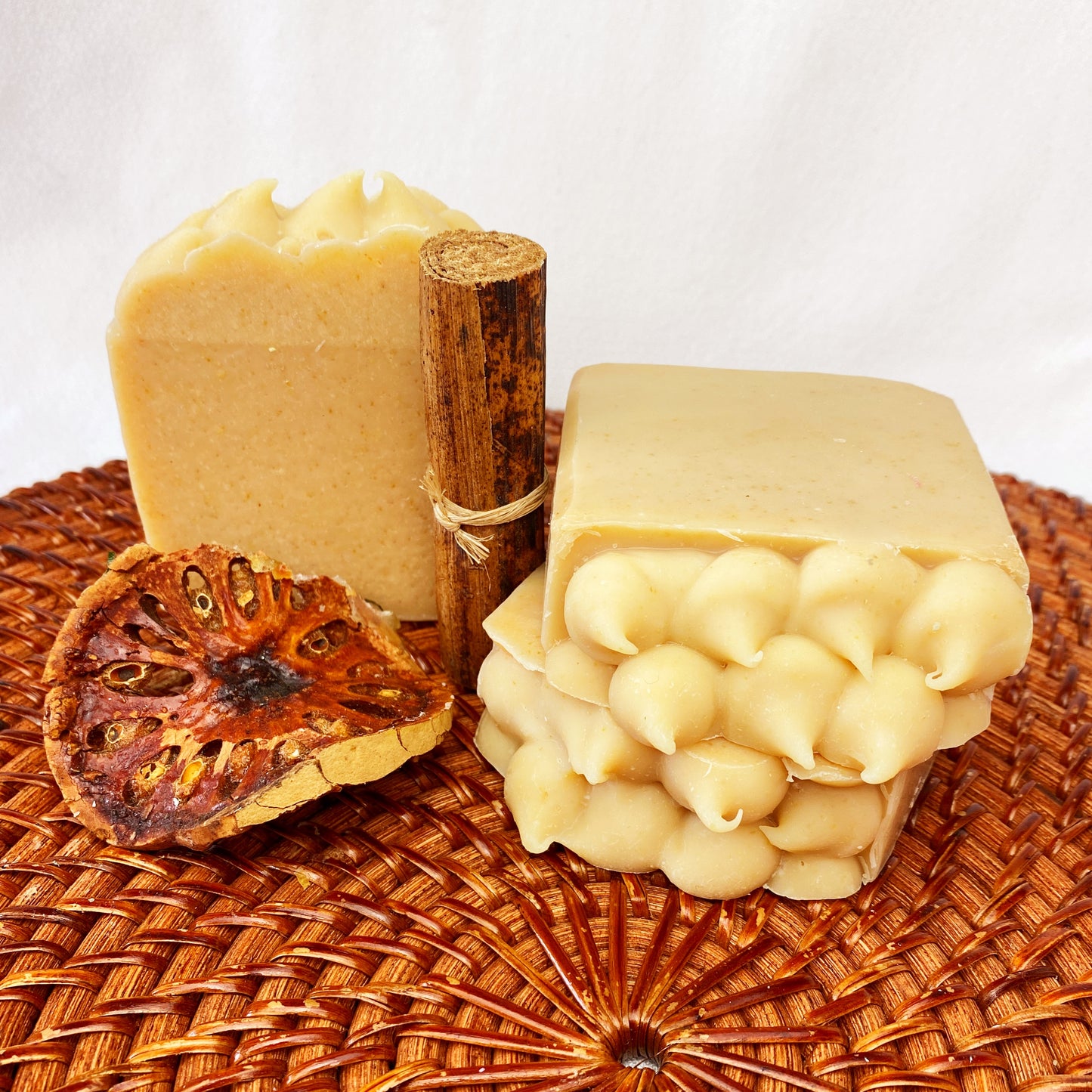 Oatmeal Fresh Raw Goat Milk and Honey Soap - All Natural & Unscented