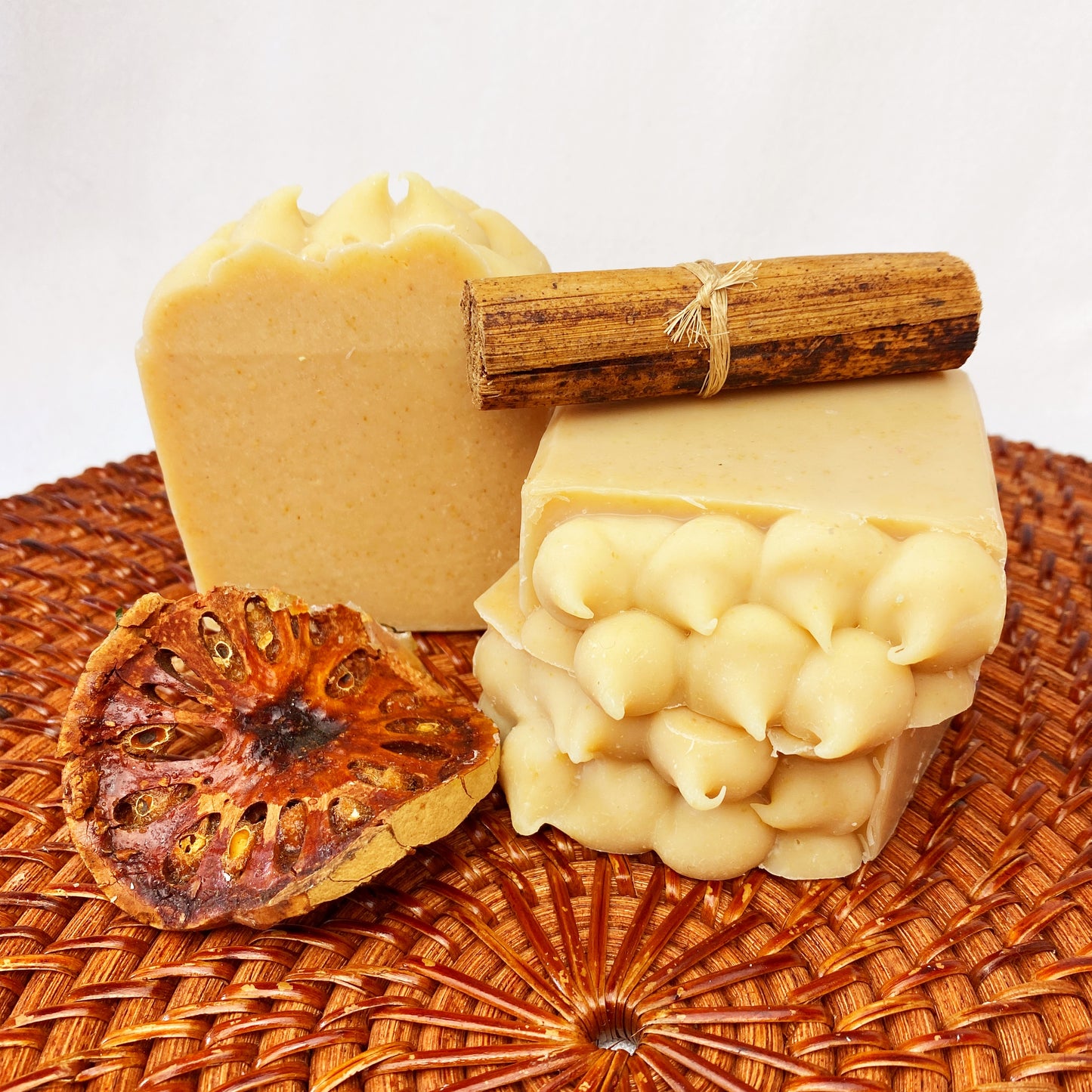 Oatmeal Fresh Raw Goat Milk and Honey Soap - All Natural & Unscented