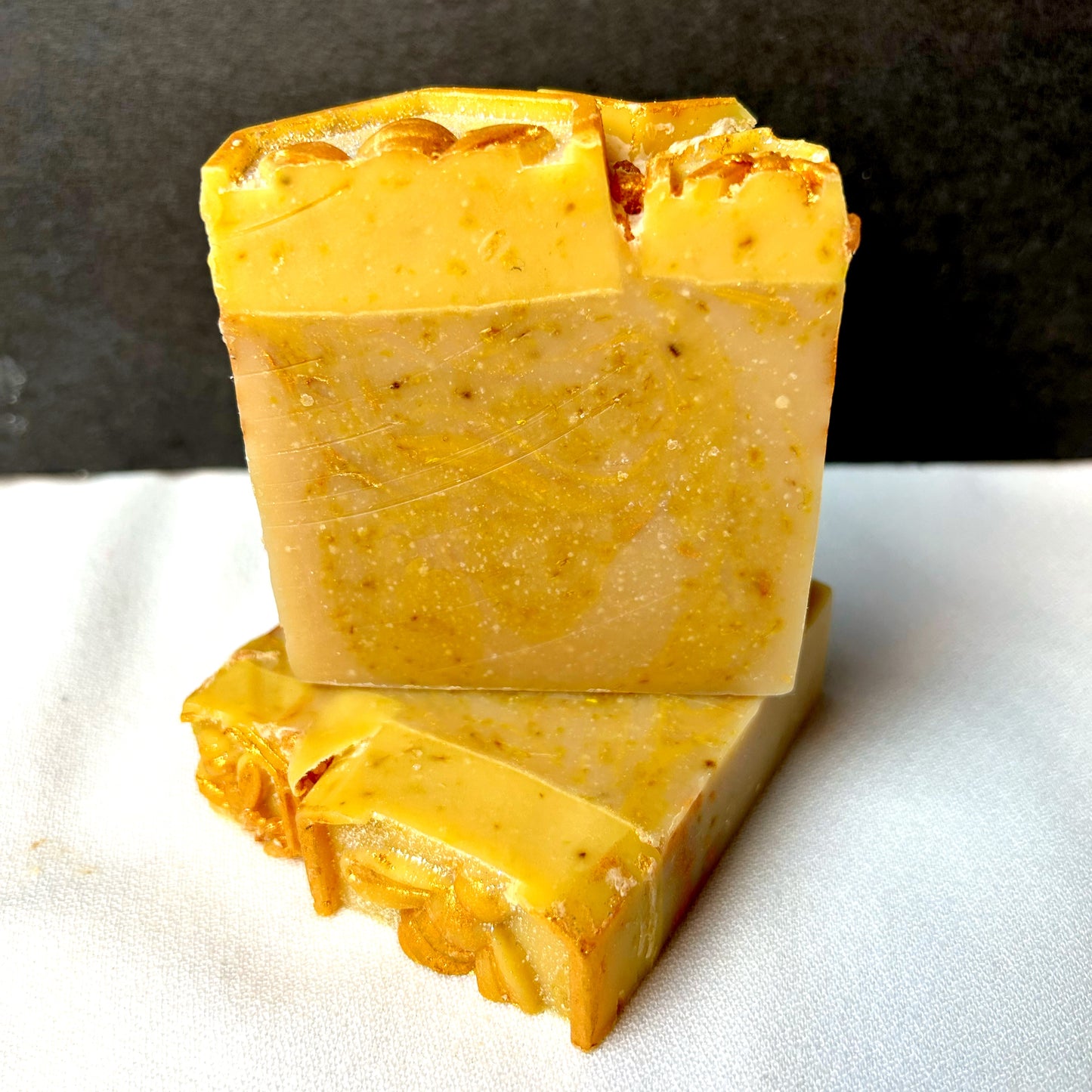 Crisp Anjou Pear, Pure Honey and Calendula Avocado Triple Milk Soap