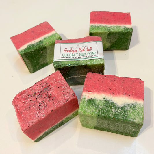 Vegan Pink Watermelon Colossal Coconut Milk Salt Bar