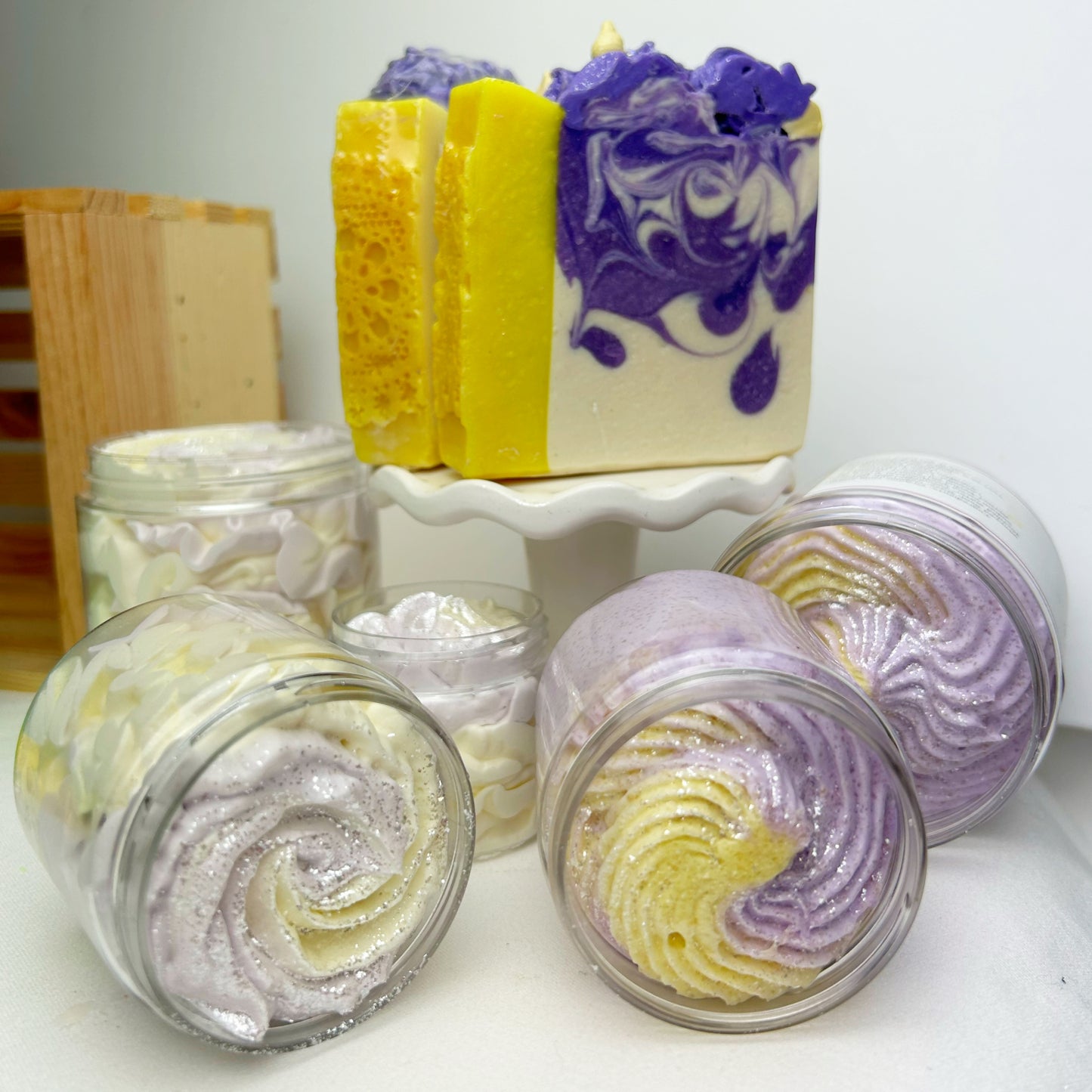 Lavender and Lemon Lace Gift Set